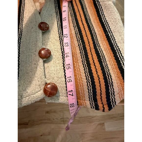 Ortega's Chimayo NM 100% Wool Vest - Size Small - Fits like XS - Picture 7 of 7